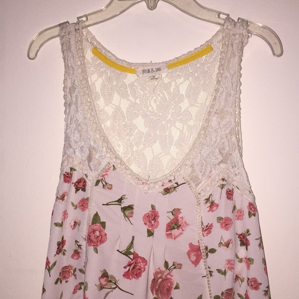 Summer Lace Backed Blouse